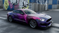 Infinity Galaxy Digital Print Car Wrap SGS Air Release Vinyl Material